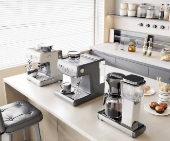 Modern Kitchen Electric Coffee Machine-ID:878155958