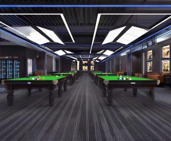 Modern Billiard Room-ID:929172045