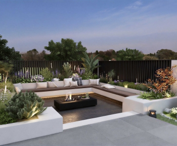 Modern Courtyard/landscape-ID:968413119