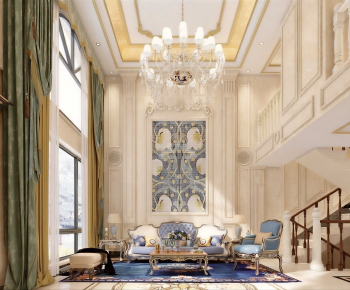 European Style A Living Room-ID:760793926