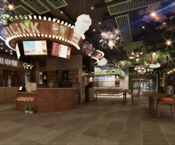 Industrial Style Other Restaurants-ID:462627893