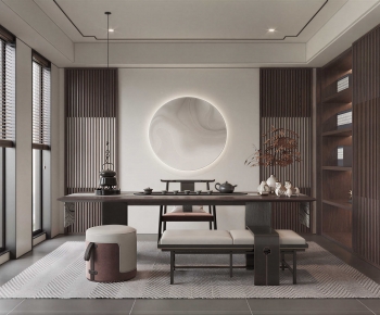 New Chinese Style Tea House-ID:486095911