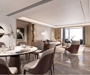 Modern Dining Room-ID:123513946