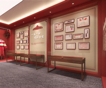 Modern Exhibition Hall-ID:417457105