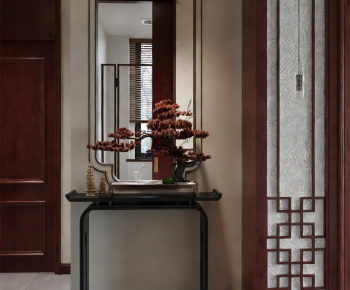 New Chinese Style Hallway-ID:741544011
