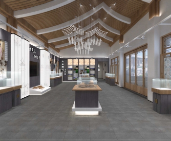 Modern Exhibition Hall-ID:994220026