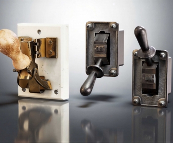 Industrial Style Switch Panel-ID:278588068