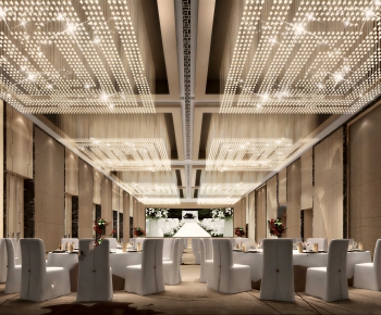 Modern Banquet Hall-ID:752248055