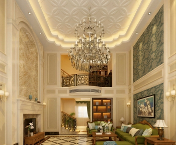 European Style A Living Room-ID:808588984