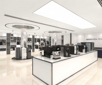 Modern Exhibition Hall-ID:768975979