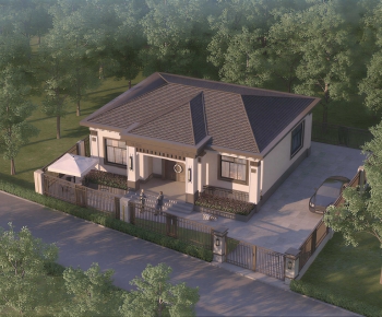 New Chinese Style Detached Villa-ID:612153056
