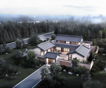 New Chinese Style Detached Villa-ID:953668123