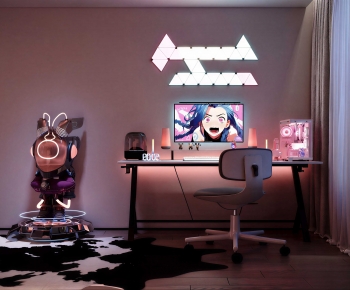 Modern Esports Tables And Chairs-ID:876389988