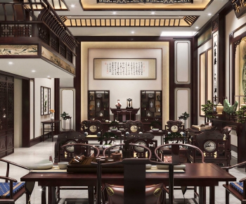 Chinese Style A Living Room-ID:171883116