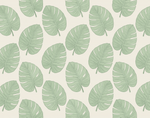 ModernAnimal And Plant Pattern Wallpaper