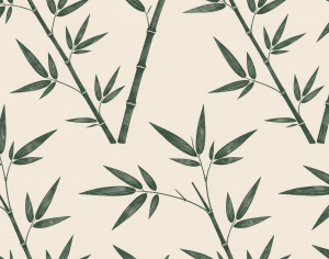 ModernAnimal And Plant Pattern Wallpaper