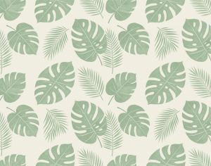ModernAnimal And Plant Pattern Wallpaper