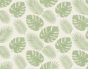 ModernAnimal And Plant Pattern Wallpaper