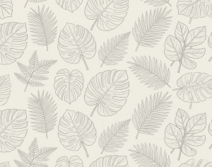 ModernAnimal And Plant Pattern Wallpaper