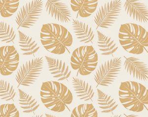 ModernAnimal And Plant Pattern Wallpaper