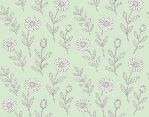 ModernAnimal And Plant Pattern Wallpaper