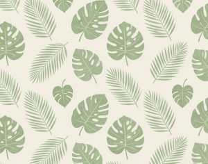 ModernAnimal And Plant Pattern Wallpaper