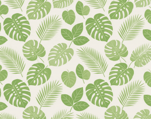 ModernAnimal And Plant Pattern Wallpaper