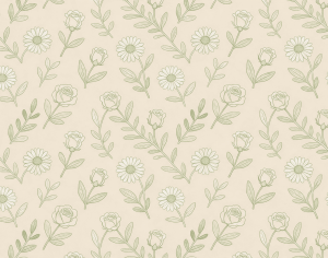 ModernAnimal And Plant Pattern Wallpaper