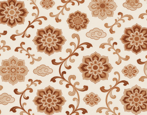 ModernAnimal And Plant Pattern Wallpaper