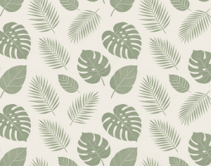ModernAnimal And Plant Pattern Wallpaper