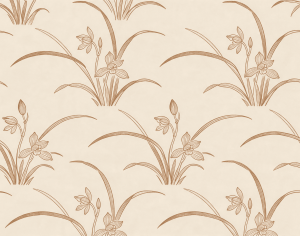 ModernAnimal And Plant Pattern Wallpaper