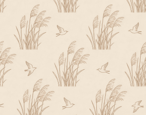 ModernAnimal And Plant Pattern Wallpaper
