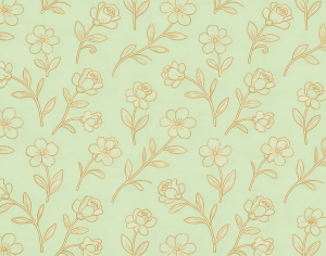 ModernAnimal And Plant Pattern Wallpaper