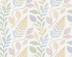 ModernAnimal And Plant Pattern Wallpaper