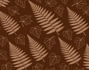 ModernAnimal And Plant Pattern Wallpaper