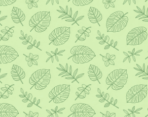 ModernAnimal And Plant Pattern Wallpaper