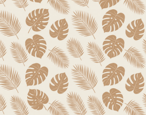 ModernAnimal And Plant Pattern Wallpaper