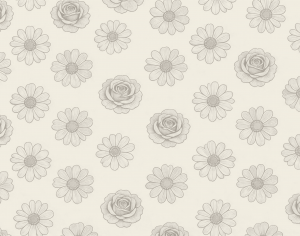 ModernAnimal And Plant Pattern Wallpaper