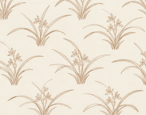 ModernAnimal And Plant Pattern Wallpaper