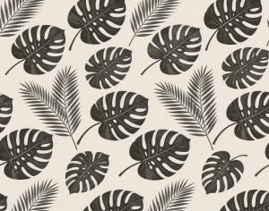 ModernAnimal And Plant Pattern Wallpaper
