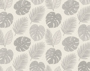 ModernAnimal And Plant Pattern Wallpaper