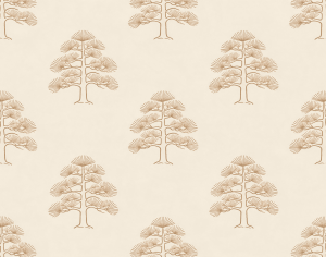 ModernAnimal And Plant Pattern Wallpaper