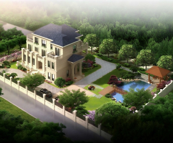 European Style Detached Villa-ID:949392083