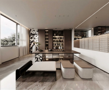 Modern A Living Room-ID:937239894