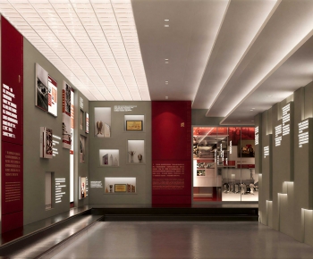 Modern Exhibition Hall-ID:592639458