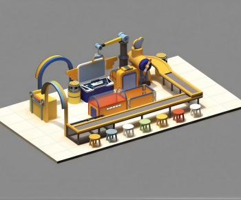 Modern Equipment For Children-ID:208159925