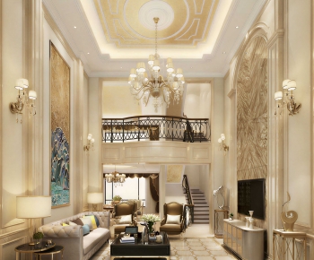 European Style A Living Room-ID:792565112