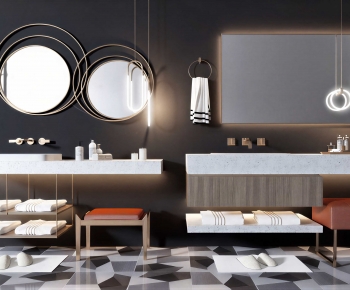 Modern Bathroom Cabinet-ID:339987994