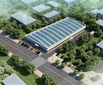Modern Architectural Bird's-eye View Planning-ID:647897019