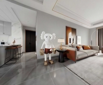 Modern A Living Room-ID:312978032